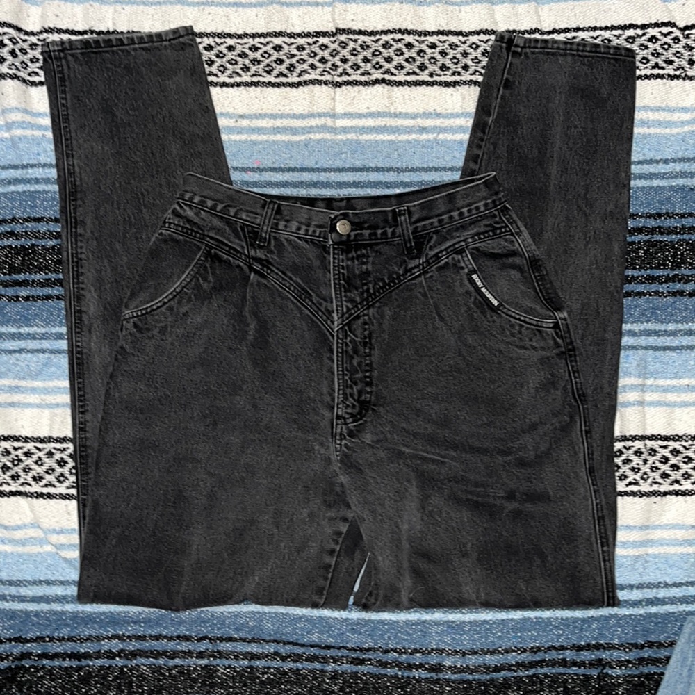 VINTAGE ROCKIES BAREBACK black jeans size 29